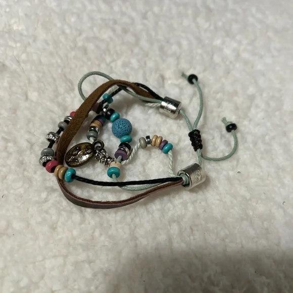 Bracelet 8 mm Natural lava rock - Picture 8 of 8